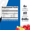 Nutricost BCAA Powder (Raspberry Lemonade, 60 Servings) - Optimal 2:1:1 Ratio view 2