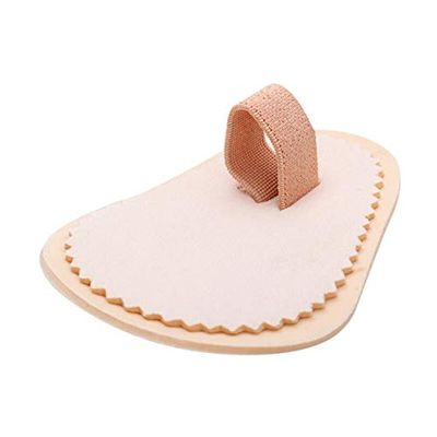 1 Paris Big Toes Bunion Protector Pads, Thumb Claw Straightener Splint, Crooked Overlapping Toes Separator Cushions, Hammer Toe Pain Relief Corrector, for Hallux Valgus Corns Blister Callus (1 toe)