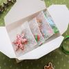 200 Pack DIY Self Adhesive Plastic Transparent Candy Cookie Gift Bag, 4" x 4" Reclosable White Polka Dot Self Sealing Packaging Bags, Chocolate Small Treat Party Birthday Wedding Halloween Christmas view 3