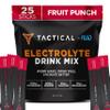 Fluid Tactical - 25 Count Electrolyte Powder | Fruit Punch | Travel Ready Drink Mix | Extreme Re-Hydration view 1