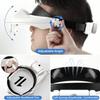 Headset Magnifying Glasses with Light for Jewelry & Close Work - Lighted Head Magnifier Glass Loupe Hands-Free for Eyelash, Watch Repair, Crafts, Reading, 6 Lenses (1.5X to13.0X) view 3