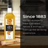 1883 Orange Syrup for Drinks, Made in France, 1 Liter Glass Bottle view 4