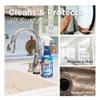 Clean-X REPEL Glass & Surface Cleaner 32 fl. oz. - Cleans & Repels water spots and dirt on glass, mirror, tile and multi surface by UNELKO (3) view 4