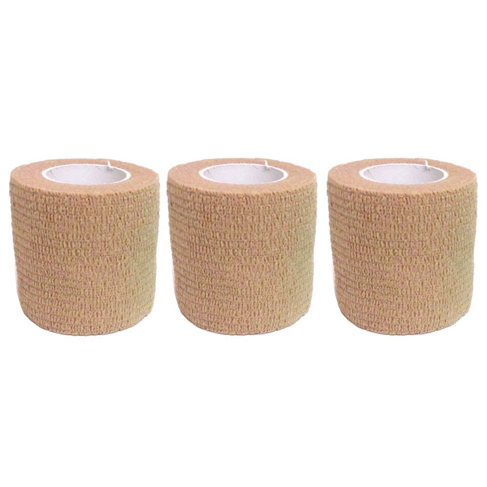AllTopBargains 6 Self Adhering Bandage 2in x 2yd Athletic Sports Stretch Wrap Adherent Tape Aid