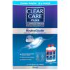 Clear Care Plus with Hydraglyde Cleaning & Disinfecting Solution Twin Pack with 2 Lens Cases Included 16 oz view 1