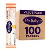 Pedialyte Electrolyte Powder Packets, Orange, Hydration Drink, 100 Single-Serving Powder Packets view 1