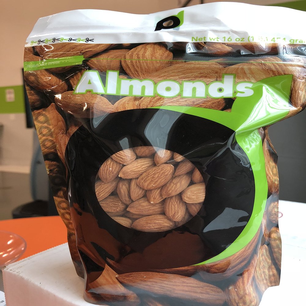 almonds raw natural