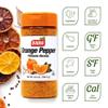 Badia Orange Pepper Seasoning, 6.5 oz - Pepper, Garlic & Onion, Zesty Citrus Blend for Chicken, Seafood & Vegetables view 2