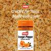 Badia Orange Pepper Seasoning, 6.5 oz - Pepper, Garlic & Onion, Zesty Citrus Blend for Chicken, Seafood & Vegetables view 4