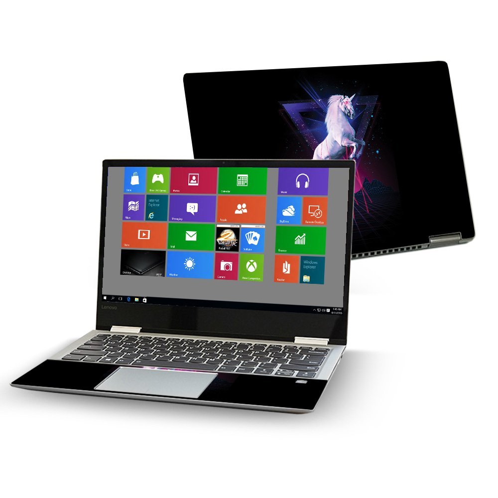 MightySkins Skin Compatible With Lenovo Yoga 720 13" (2017) - Unicorn Rave | Protective, Durable, and Unique Vinyl Decal wrap cover | Easy To Apply, Remove, and Change Styles | Made in the USA