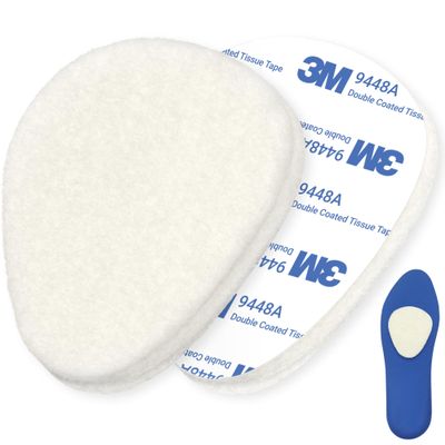 12-Pack Metatarsal Foot Pads for Pain Relief - 1/4 Thick, Ball of Foot Cushions for Women and Men, Forefoot and Sole Support, Metatarsalgia Mortons Neuroma. Metatarsal Pads Ball of Foot Cushions.