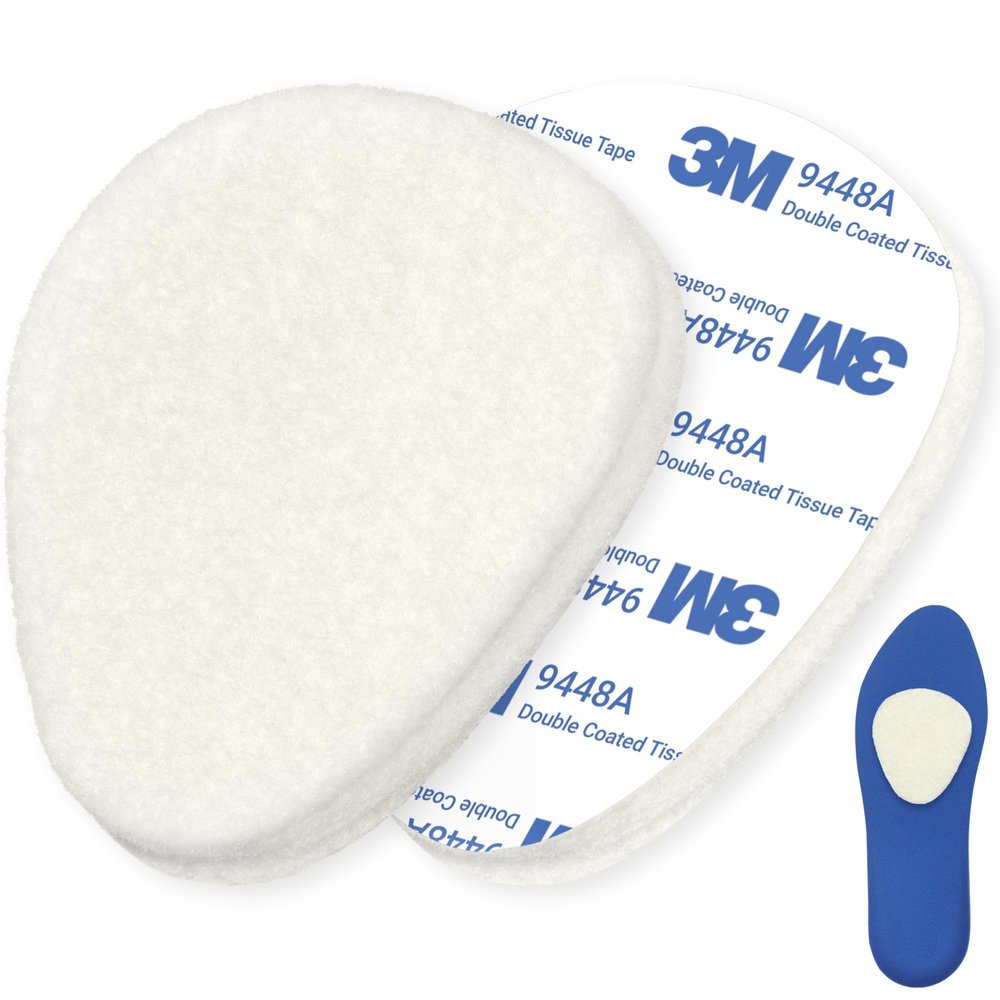 12-Pack Metatarsal Foot Pads for Pain Relief - 1/4 Thick, Ball of Foot Cushions for Women and Men, Forefoot and Sole Support, Metatarsalgia Mortons Neuroma. Metatarsal Pads Ball of Foot Cushions.