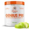 Genius Pre Workout Powder, Sour Apple - All-Natural Nootropic Pre-Workout & Caffeine-Free Nitric Oxide Booster Supplement with Beta Alanine & Alpha GPC - No Artificial Flavors, Sweeteners, or Dyes view 4