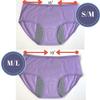 Luna Cup Period Menstrual Panties, Set of 3, and 2 Washable Cloth Menstruation Pads for Women Girls (3 M/L Panties, 2 Pads) view 2