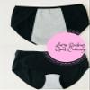Luna Cup Period Menstrual Panties, Set of 3, and 2 Washable Cloth Menstruation Pads for Women Girls (3 M/L Panties, 2 Pads) view 3
