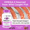 Viteyes AREDS 2 + Omega-3 Macular Health Formula Softgels, Triple Strength Omega-3 (650 mg EPA, 350 mg DHA), Eye Health Vitamin for Vision Protection, 90 Softgels view 4