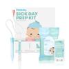 Frida Baby Sick Day Prep Kit, 4pc Set, Essentials Includes NoseFrida Nasal Aspirator, MediFrida Pacifier Medicine Dispenser, Breathefrida Vapor Chest Rub + Snot Wipes, Soothe Stuffy Noses for Babies view 1