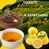 Chasandai Yuzu Citrus Hojicha Teabags - Premium Roasted Green Tea with Natural Yuzu Powder | No Artificial Flavors or Colors | 8 Tea Bags | Made in Japan view 3