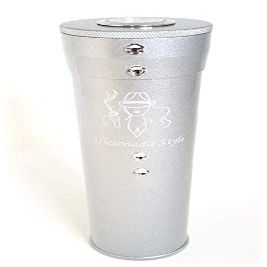 Aficionada Style Aluminum Cigar Humidor - Crystal