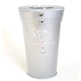 Aficionada Style Aluminum Cigar Humidor - Crystal
