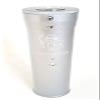 Aficionada Style Aluminum Cigar Humidor - Crystal view 1