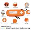 mymedibag Single Epipen Carry Case - Hardcase Insulated Medication Bag - Bright Orange Epipen Holder, Highly Visible and Noticeable Medical Case for Emergencies view 2