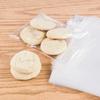 100 Pcs of Ultra Clear Resealable Cello/Cellophane Bags Great for Bakery, Candle, Soap, Cookie, Greeting Cards, and more by CuteBoxCo (8" x 10") view 3