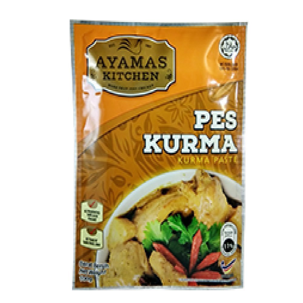 Ayamas Kitchen Paste 100g (Kurma, 12 Packs)