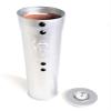 Aficionada Style Aluminum Cigar Humidor - Jet view 2