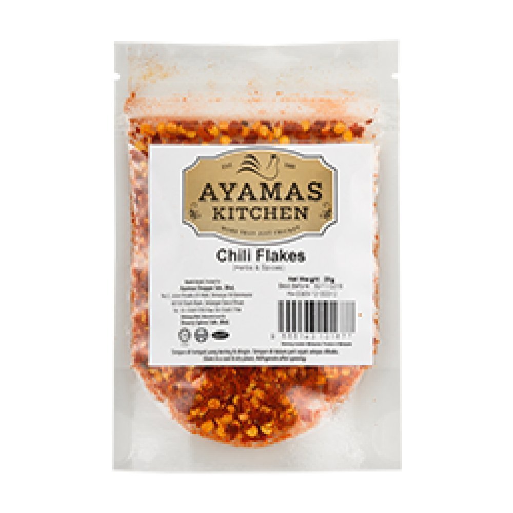 Ayamas Kitchen Herbs,Spice,Powder 20g (Chili Flakes, 9 Pack)