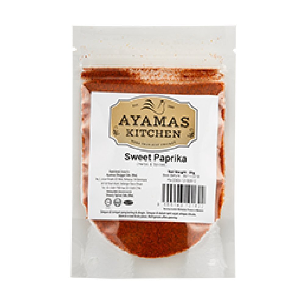 Ayamas Kitchen Herbs,Spice,Powder 20g (Paprika Sweet, 6 Pack)
