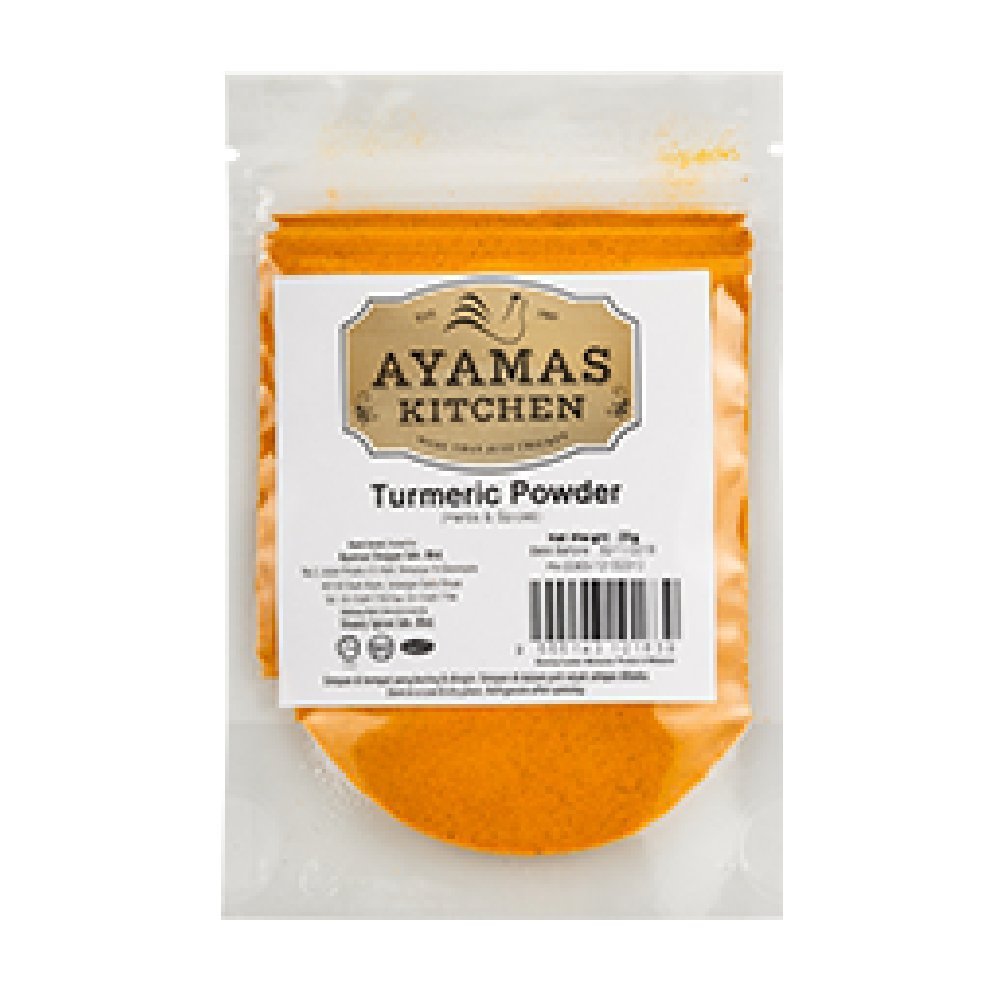 Ayamas Kitchen Herbs,Spice,Powder 20g (Tumeric Powder, 6 Pack)