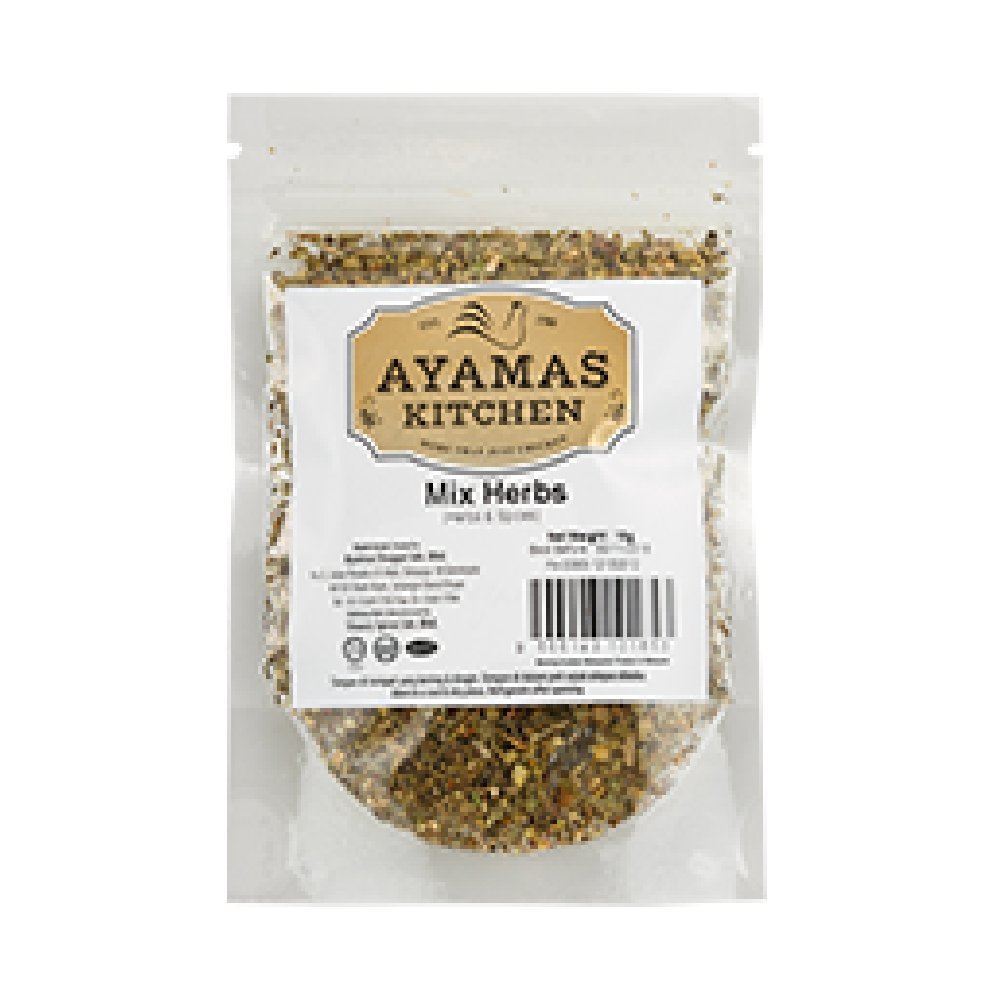 Ayamas Kitchen Herbs,Spice,Powder 20g (Mixed Herbs, 9 Pack)