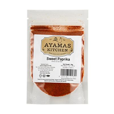 Ayamas Kitchen Herbs,Spice,Powder 20g (Paprika Sweet, 12 Pack)