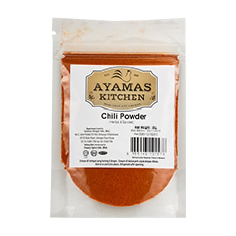 Ayamas Kitchen Herbs,Spice,Powder 20g (Chili Powder Red, 12 Pack)