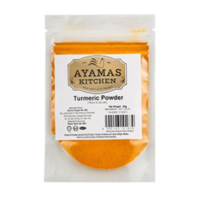 Ayamas Kitchen Herbs,Spice,Powder 20g (Tumeric Powder, 9 Pack)