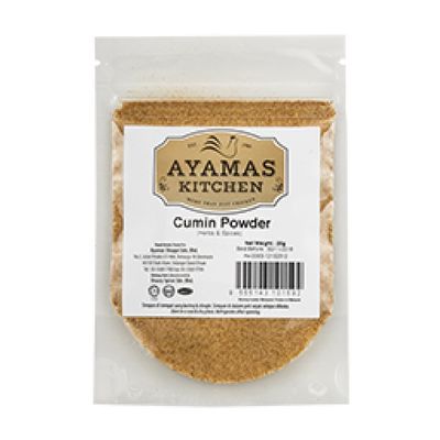 Ayamas Kitchen Herbs,Spice,Powder 20g (Cumin Powder, 6 Pack)