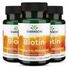 Swanson Biotin 5,000 mcg 100 Caps 3 Pack view 1