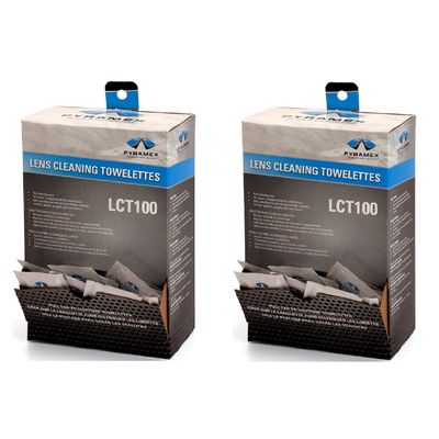 100 Indiv packed Lens Cleaning Towelettes