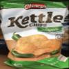 Aldi CLANCY'S Kettle Cooked Potato Chips/Gluten Free/8.5oz bag (Jalapeo, 2 Pack) view 2