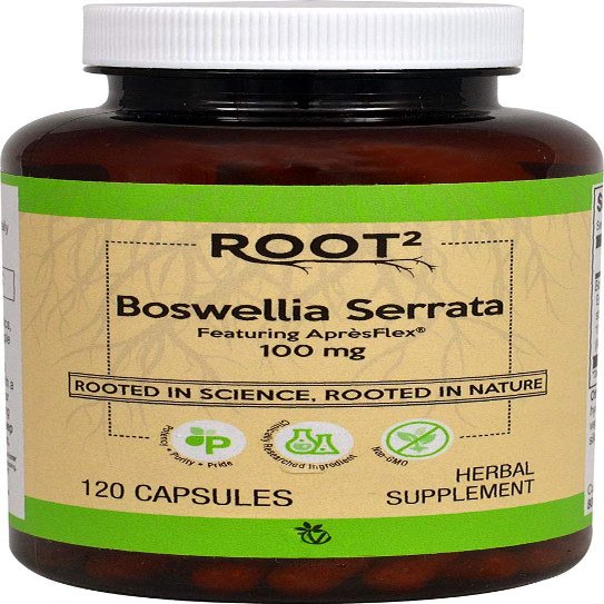 Vitacost Root2 Boswellia Serrata 100 mg 120 Capsules