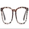 Reducblu Square Reading Glasses for Women - Oversized Readers Ladies - Tortoise Frame +0.50