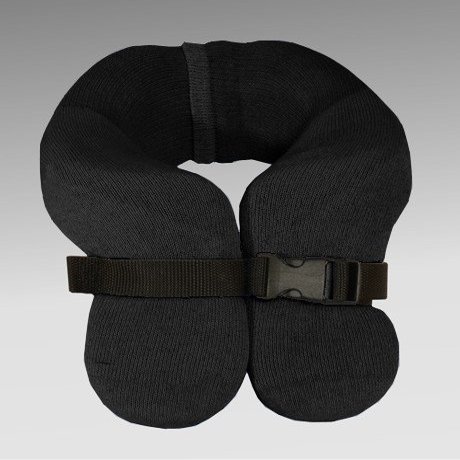 Danmar Prodcuts Hensinger Head Support with High Back Mounted (Black, Small)