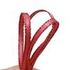 100 Yards 1/8" Double Faced Satin Ribbon with Metallic Edge Great for Christmas Craft, Decoration and Present Wrapping. (Fuchsia) view 2