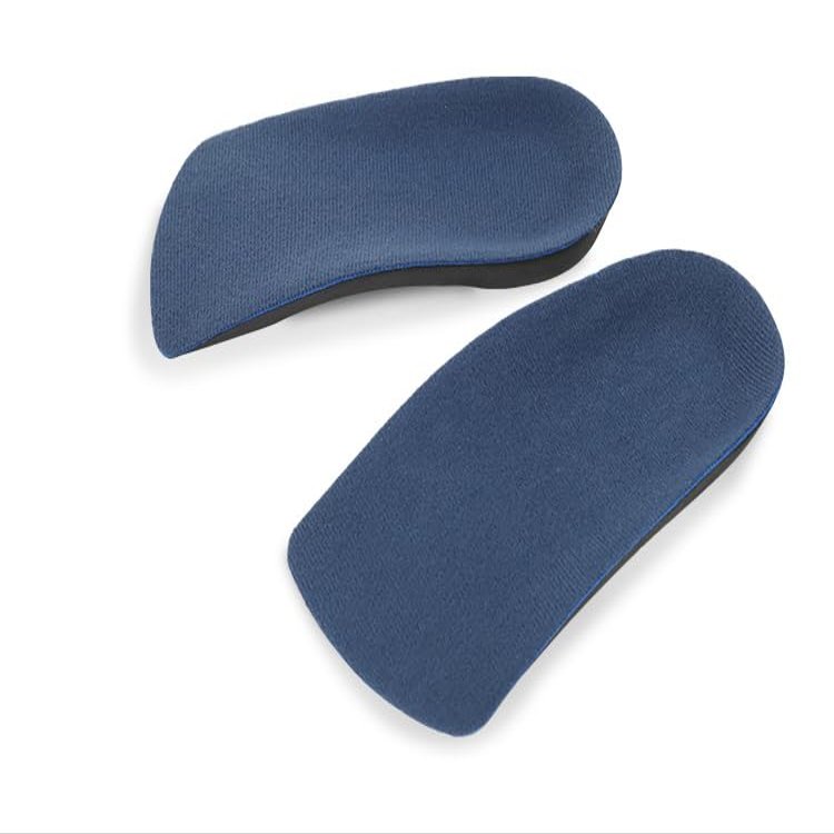 3/4 Orthotic Insoles Arch Supports Insole Heel Cushion Metatarsal Pad Relieve Heel Spurs Flat Arches Plantar Fasciitis Heel Pain -L