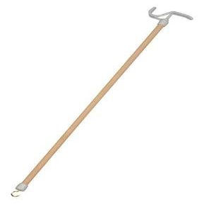 Dressing Aid, Tan, Wood, Latex Free (2 Pieces)