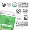 Sunwarrior Brown Rice Protein Powder with Bcaa & Amino Acids Raw Rice Protein Shake Gluten Free Low Carb Dairy Free | Plant Based Classic Sprouted Brown Rice Protein Powder Natural 750g view 3