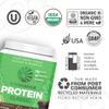 Brown Rice Protein Powder with Bcaa & Amino Acids Raw Rice Protein Shake Gluten Free Low Carb Dairy Free | Plant Based Classic Sprouted Brown Rice Protein Powder Chocolate 375g by Sunwarrior view 3