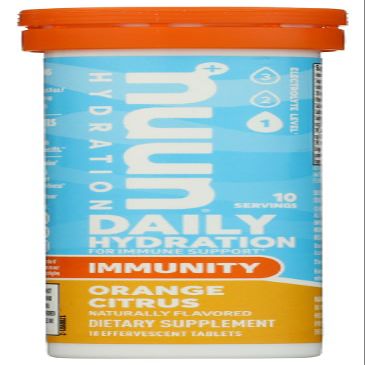 Nuun, Immunity Orange Citrus, 1.9 Ounce