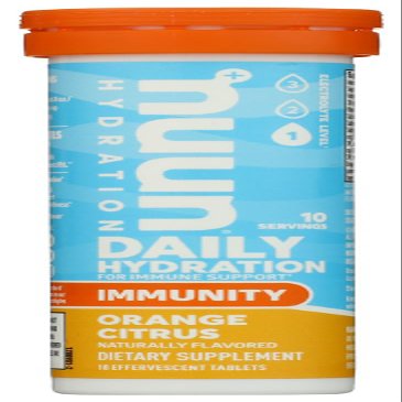 Nuun, Immunity Orange Citrus, 1.9 Ounce